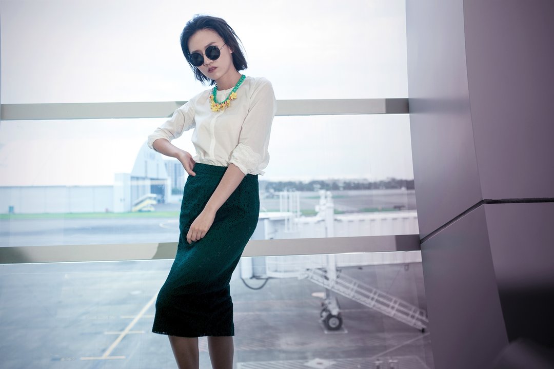 Sophia 蕾丝仕女薄衬衫 - 女装衬衫 - 棉 白色