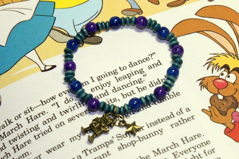 永远的朋友★串珠手炼 - 手链/手环 - 其他材质 蓝色