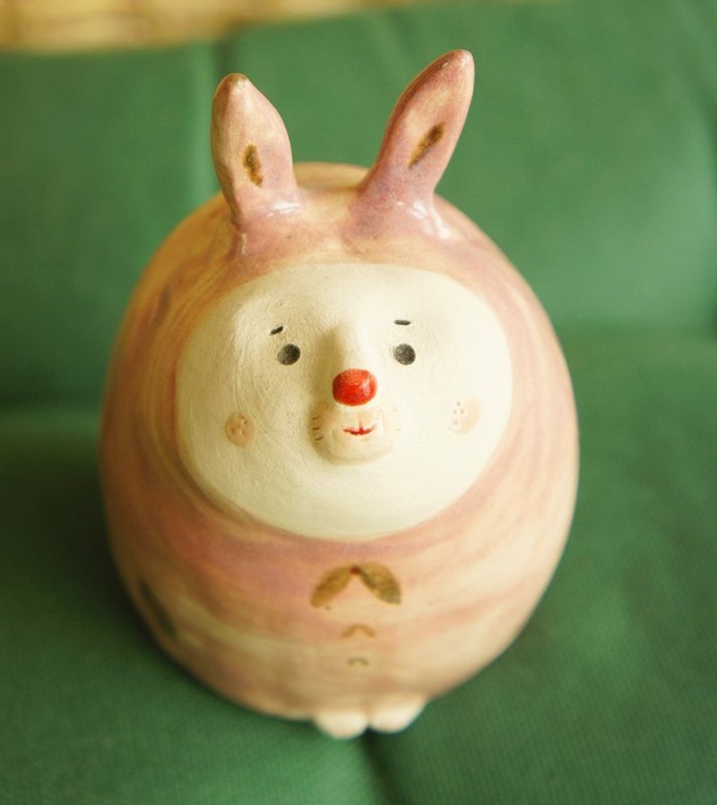 ［手感陶作］皮斯咔-多多 - 花瓶/陶器 - 其他材质 粉红色