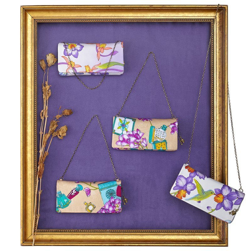 复古小香水瓶长夹/手拿包 /iPhone包 - 其他 - 其他材质 卡其色