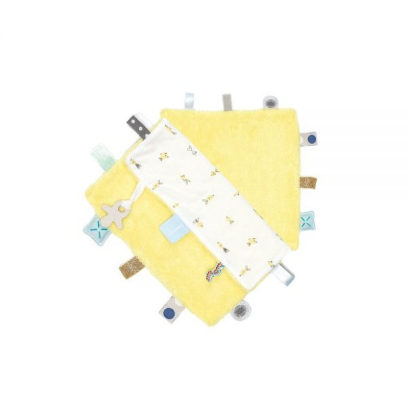 荷兰Snoozebaby美梦成真安抚巾-毛绒系列(随机) - 玩具/玩偶 - 棉．麻 蓝色