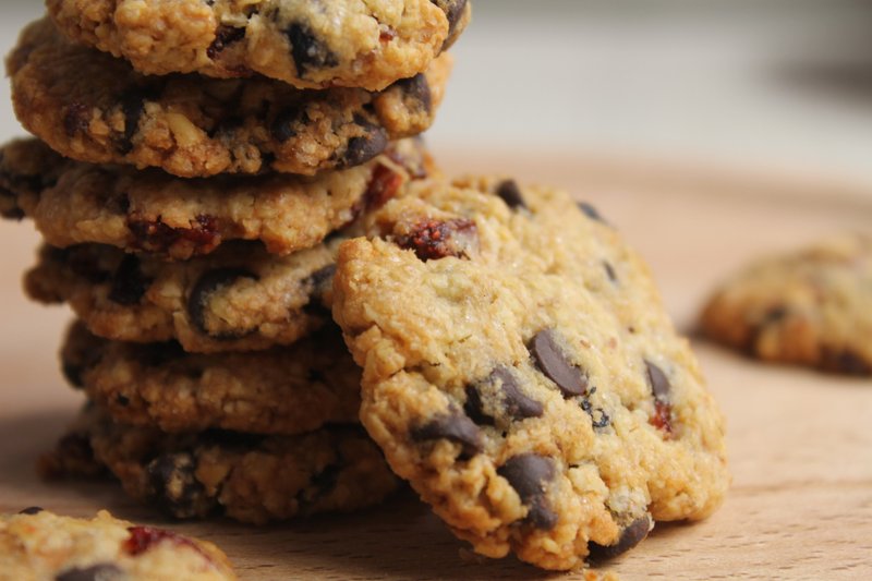 【Apie烘焙研究中心】手工夏日莓果燕麦饼干/210g±10% - 谷物麦片 - 新鲜食材 红色