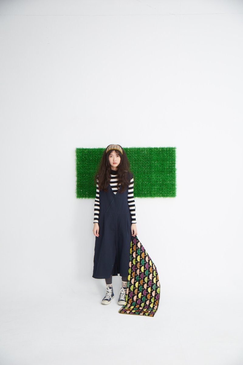 蓝色双重纱连身裤裙（换布客人指定款，请勿随意下单，有需求请私讯，谢谢） - 背带裤/连体裤 - 其他材质 蓝色