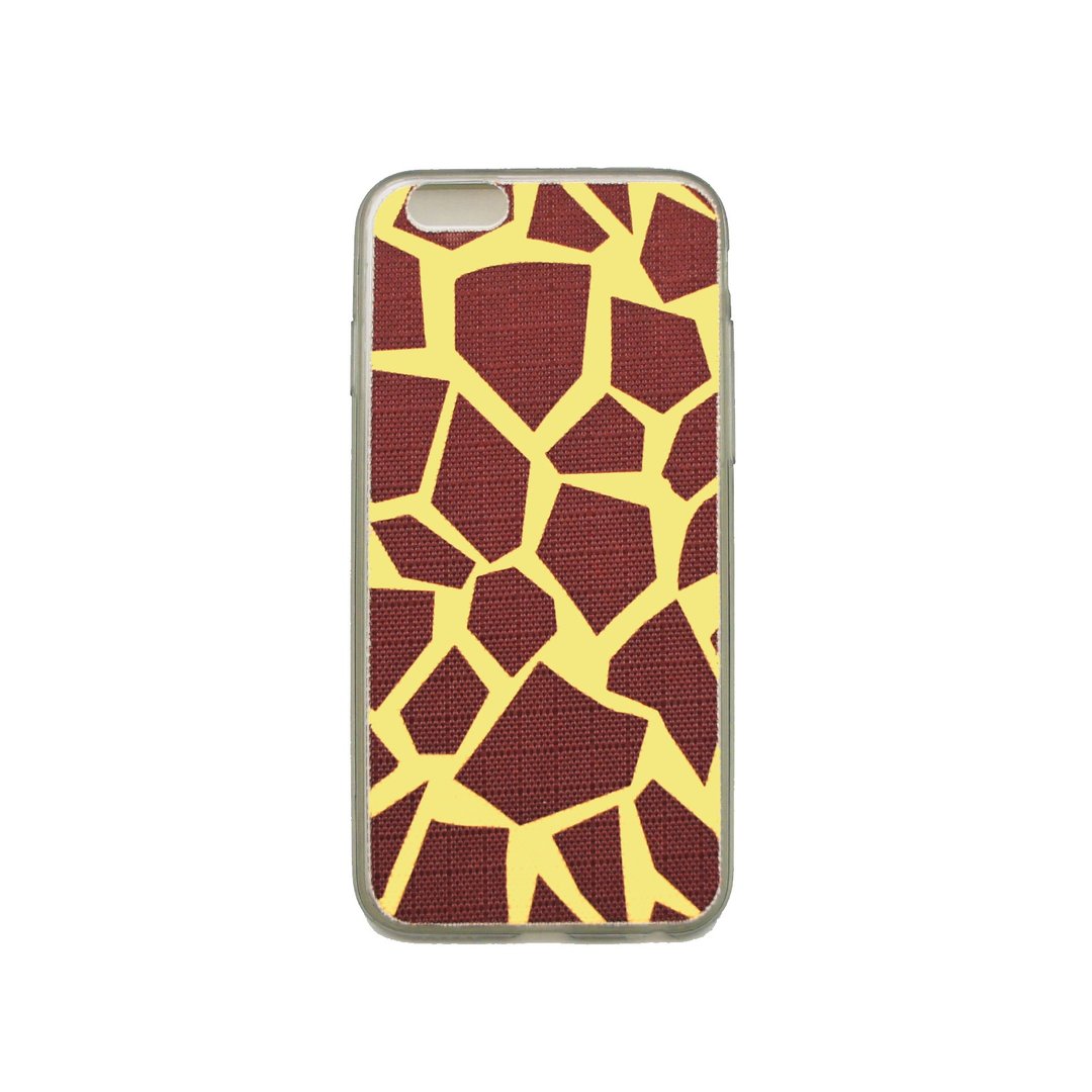 BLR 印花布 手机壳 FabShell for iPhone6 长颈鹿 IT13 - 手机壳/手机套 - 其他材质 黄色