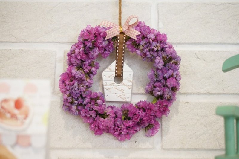 干燥花圈-星辰 - 植栽/盆栽 - 其他材质 绿色