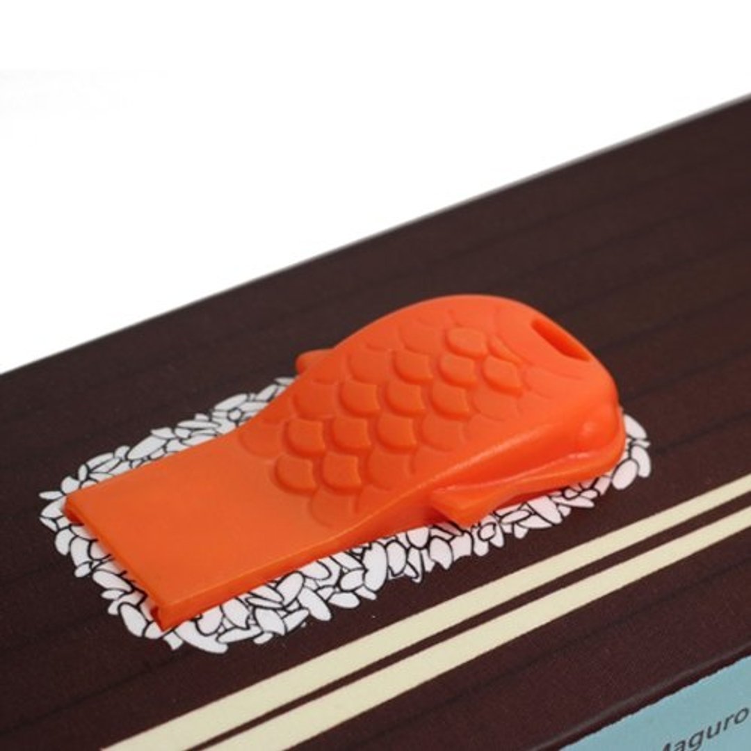 【Dot Design】鱼有 Maguro  (USB Card Reader)-橘色 - 其他 - 塑料 橘色