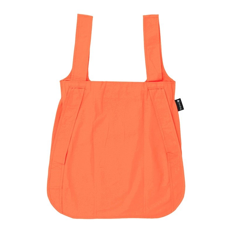 Notabag 诺特包 - 蜜桃 - 后背包/双肩包 - 棉．麻 红色