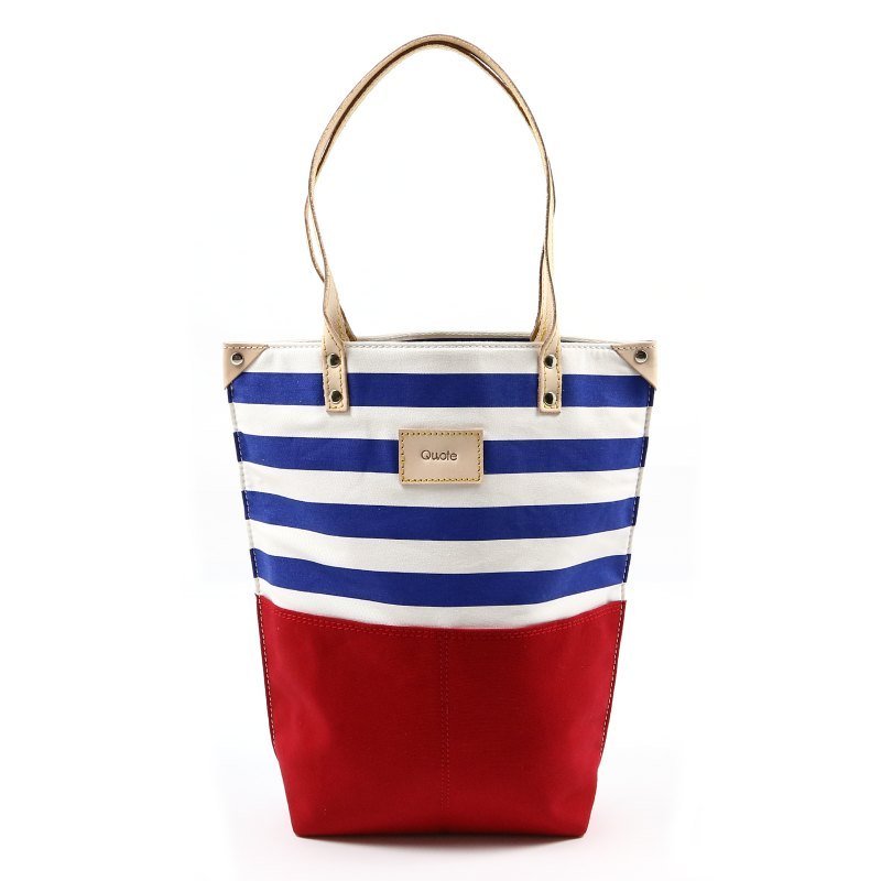 随意手提包系列 No.1 海洋 （Ｍ） - 侧背包/斜挎包 - 其他材质 蓝色