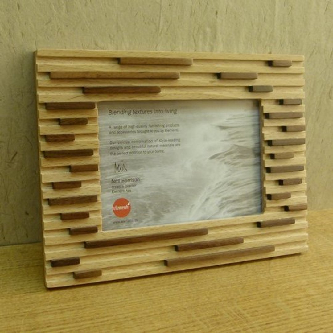 Nasu Photo Frame for 4x6 (10 x 15cm) 顶级工艺相框 - 3P031 - 画框/相框 - 木头 卡其色