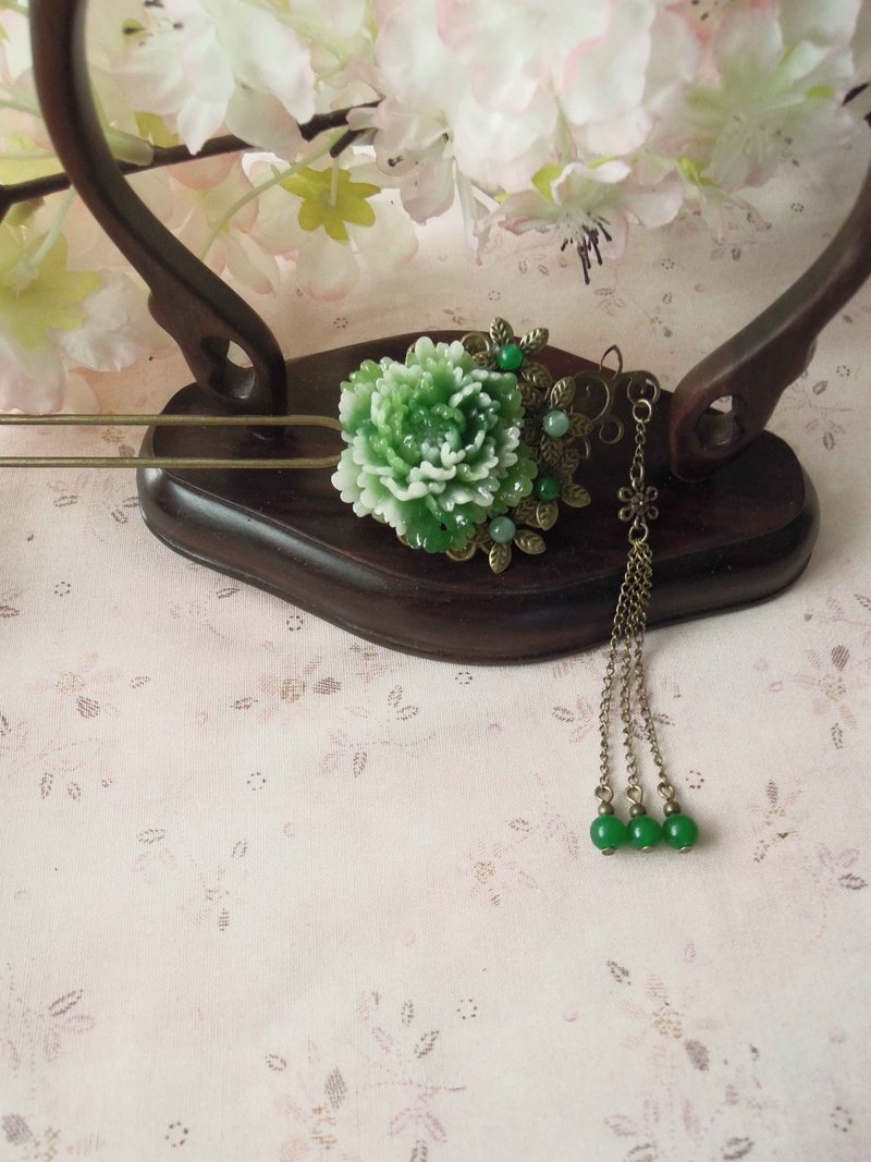 《拢云阁－缀锦玲珑绿珠版》 - 发饰 - 其他金属 