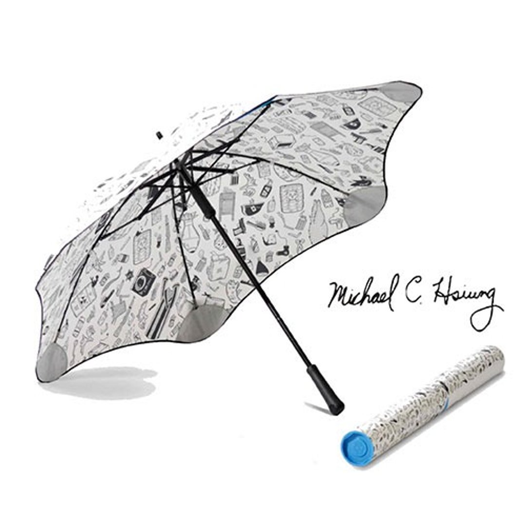 【纽西兰BLUNT 保兰特】Michael C Hsiung V 防反伞(直伞大号) - 雨伞/雨衣 - 其他材质 白色