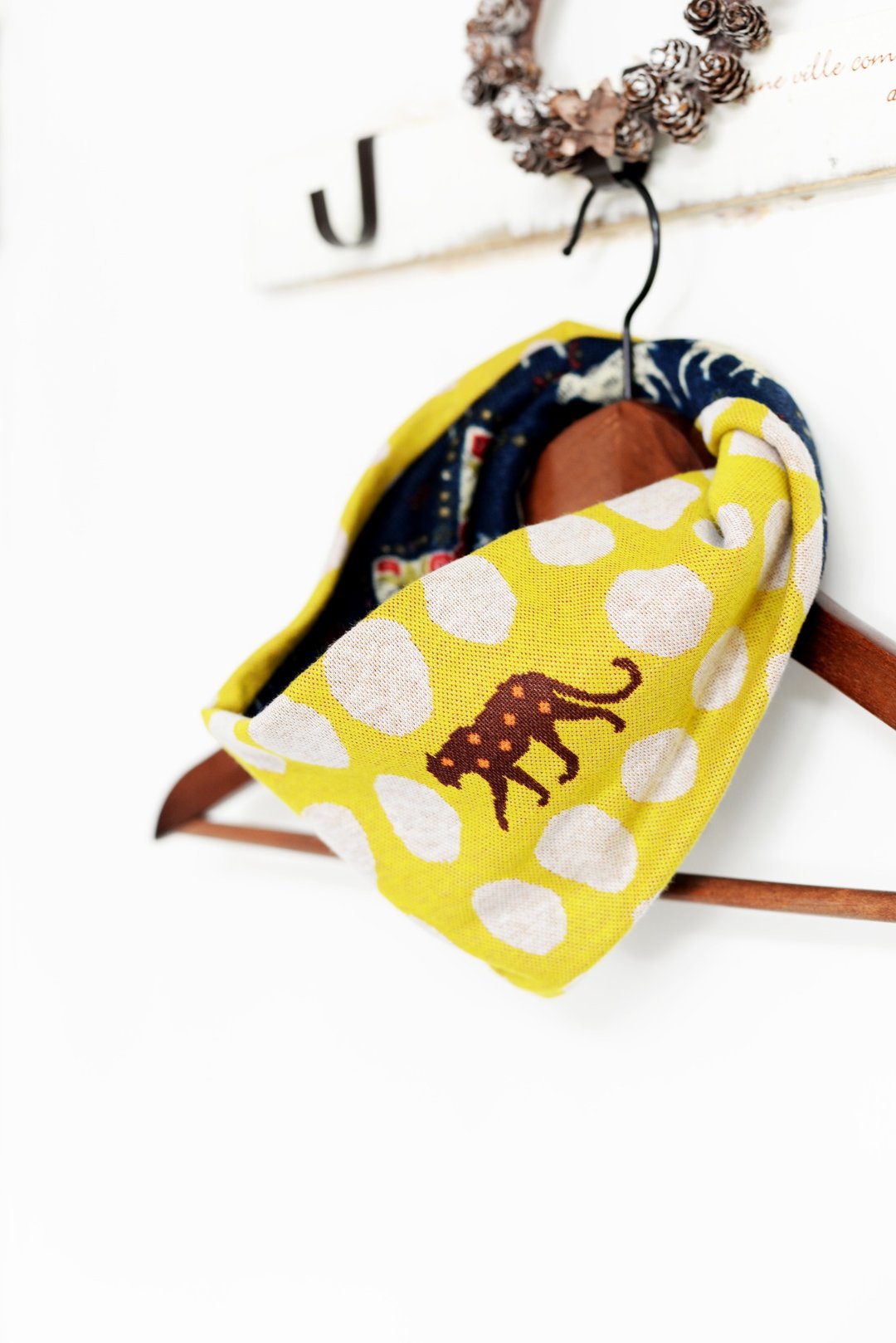 JiJaHandcraft NeckWarmer (BABY&amp;KID) 保暖围巾 - 围嘴/口水巾 - 棉．麻 
