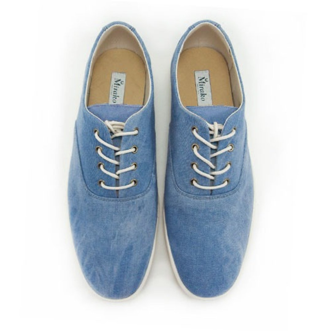 Classic Original Sneakers M1107 SkyBlue - 男款休闲鞋 - 棉 蓝色