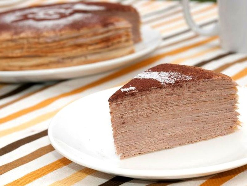 【母亲节蛋糕】朱古力千层7寸。情意满载巧克力 - 咸派/甜派 - 新鲜食材 