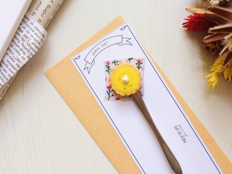 柠檬塔/Lemon Tart - 其他 - 粘土 黄色