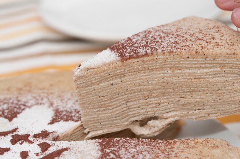 【芯薏西点】脸红红茶千层7寸。气色百分红茶味 - 蛋糕/甜点 - 新鲜食材 橘色