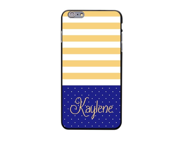 个性化自订名字手机后壳(L42) - iPhone 4, iPhone 5, iPhone 6, iPhone 6, Samsung Note 4, LG G3, Moto X2, HTC, Nokia, Sony - 其他 - 塑料 