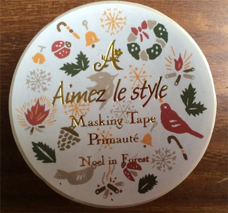 Aimez le style纸胶带-圣诞森林 (A04550) - 纸胶带 - 纸 多色