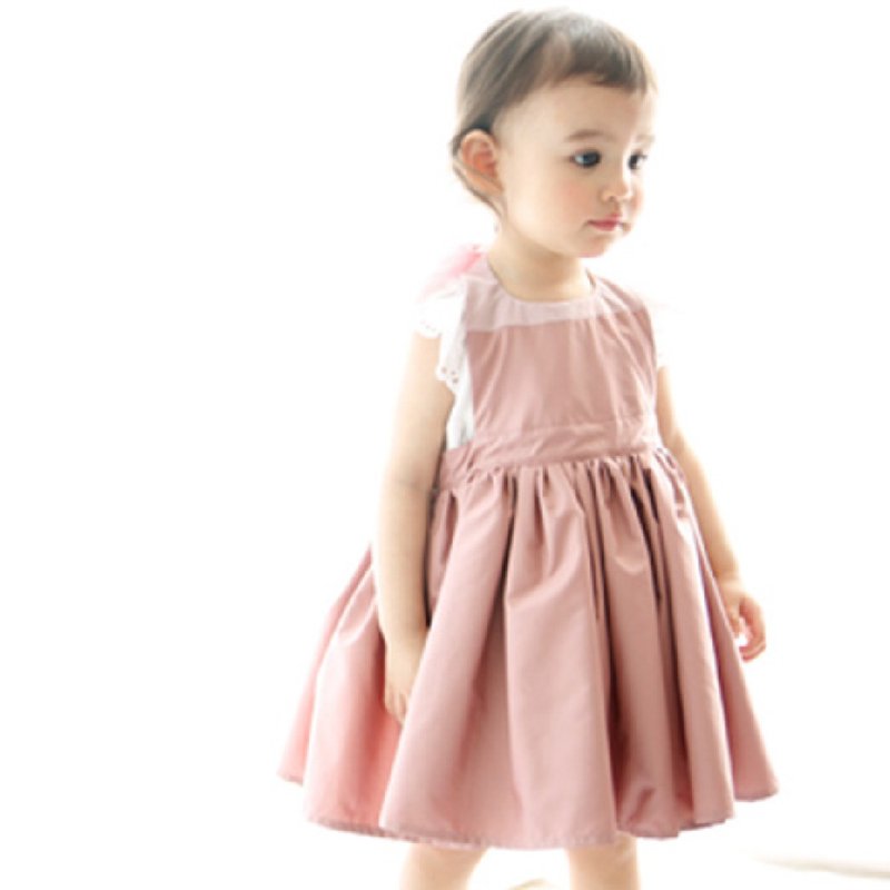 MARLMARL儿童用餐围裙_女孩 / 粉红(Baby 80-90cm) - 其他 - 防水材质 粉红色