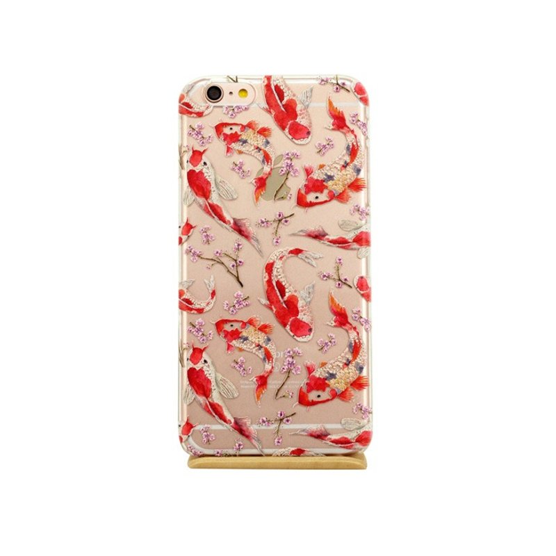 逆转GO-万能天神系列-【年年有余】TPU手机壳《 iPhone/Samsung/HTC/LG/Sony/小米 》＊ - 手机壳/手机套 - 硅胶 红色