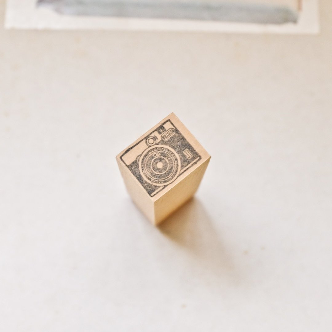 | 印章 | 编号125 fuji instax mini 90 - 印章/印台 - 木头 黑色