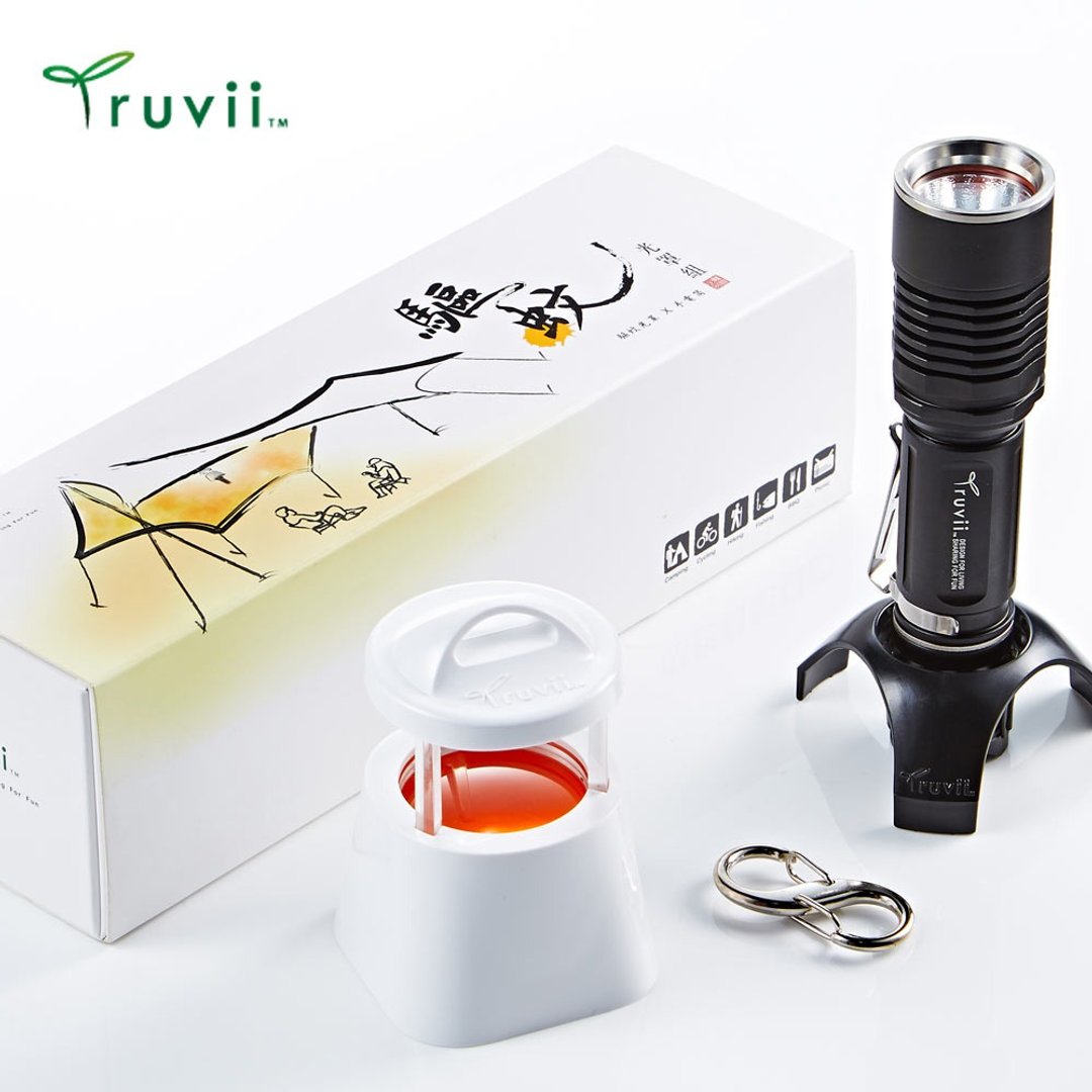 Truvii 驱蚊光罩组(含驱蚊光罩&手电筒) - 其他 - 塑料 白色