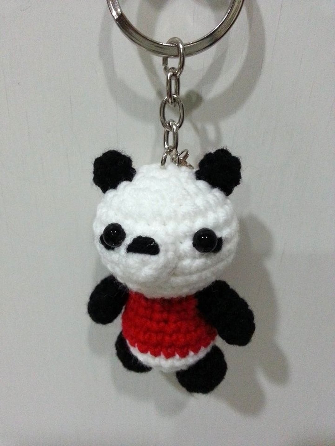 【Knitting】天冷~圆丸也该加件衣服 - 钥匙链/钥匙包 - 其他材质 多色