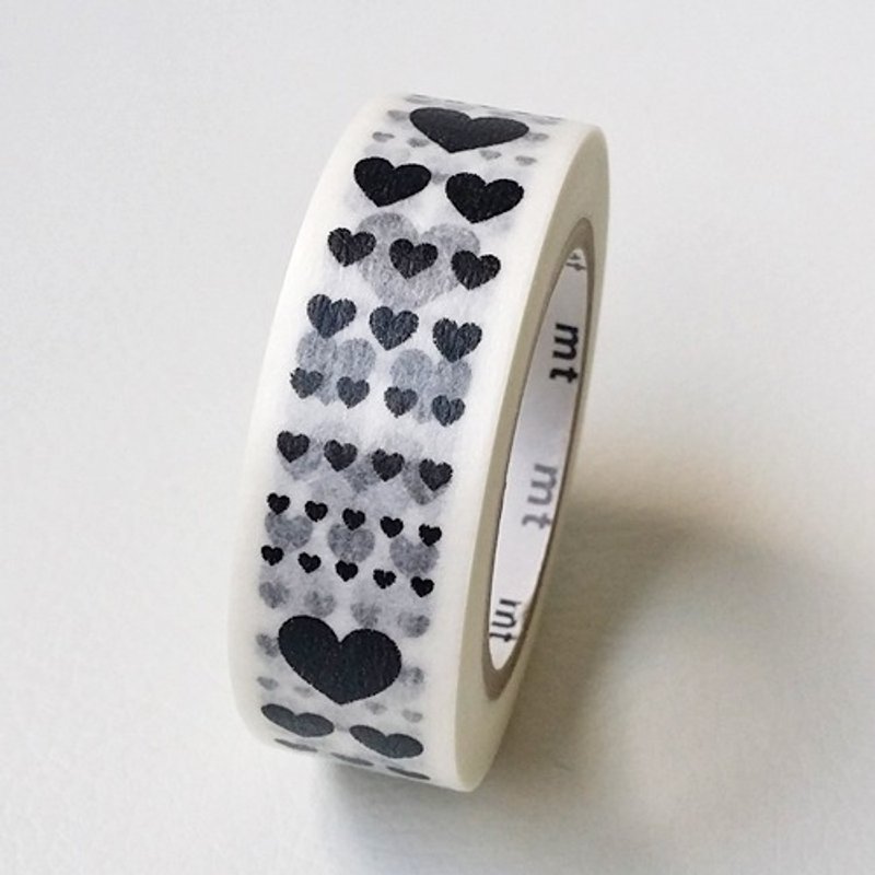 mt 和纸胶带 Deco【爱心-等级(MT01D329)】2016SS - 纸胶带 - 纸 黑色