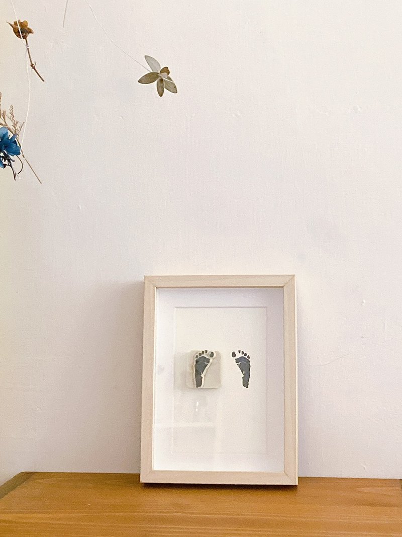 订制手工印章  1:1缩小版脚印 - 印章/印台 - 其他材质 