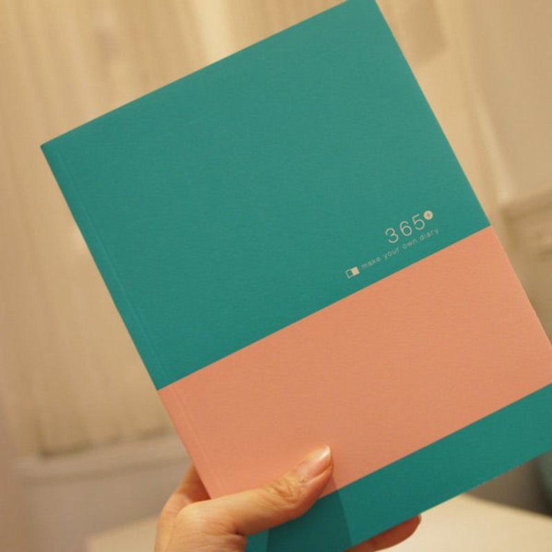 365好好记年历 双色新版  - 蓝绿 + 粉红 - 年历/台历 - 纸 蓝色