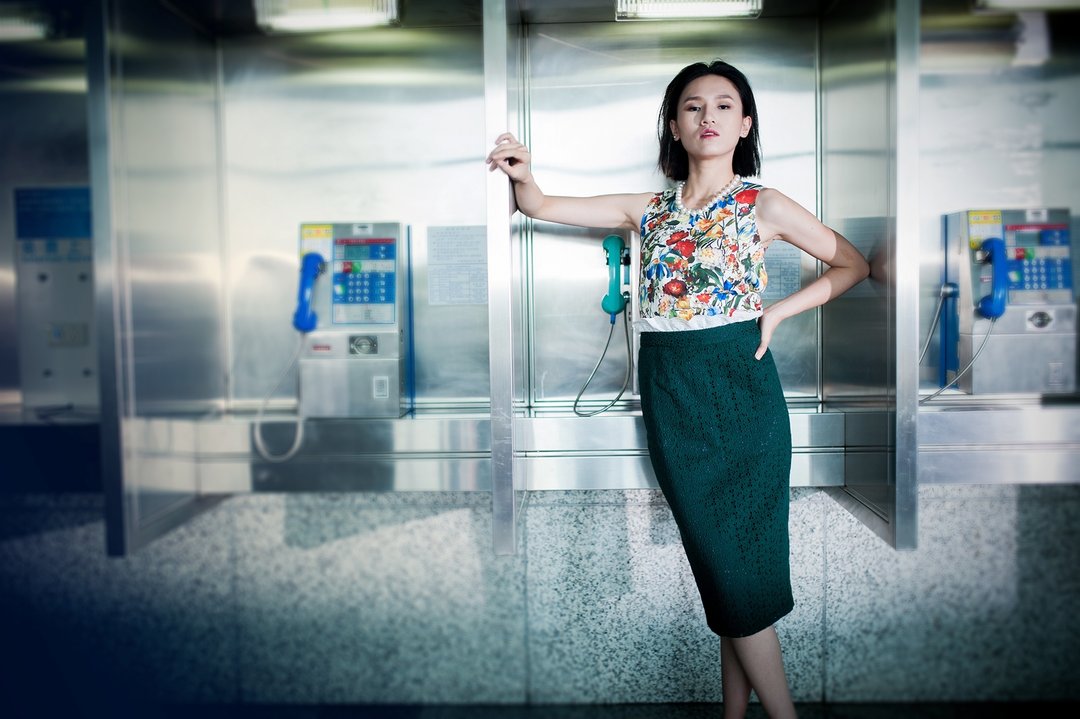 Scarlett 蕾丝高腰铅笔裙 - 裙子 - 其他材质 绿色