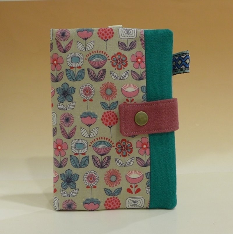 多功能护照夹/长布夹*北欧的花朵* - 护照夹/护照套 - 其他材质 