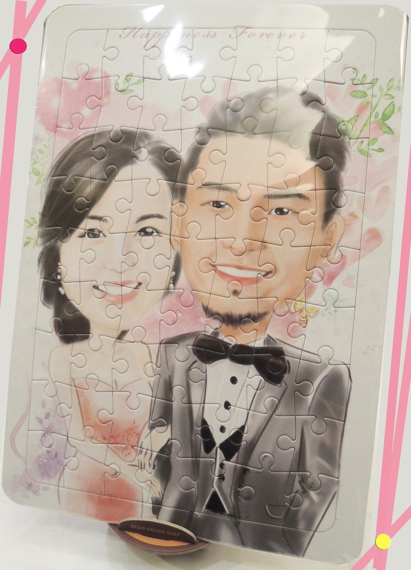 ★GiftPaint★幸福绘拼图&写实唯美肖像画Pintoo 【双拚价】 - 拼图 - 纸 白色