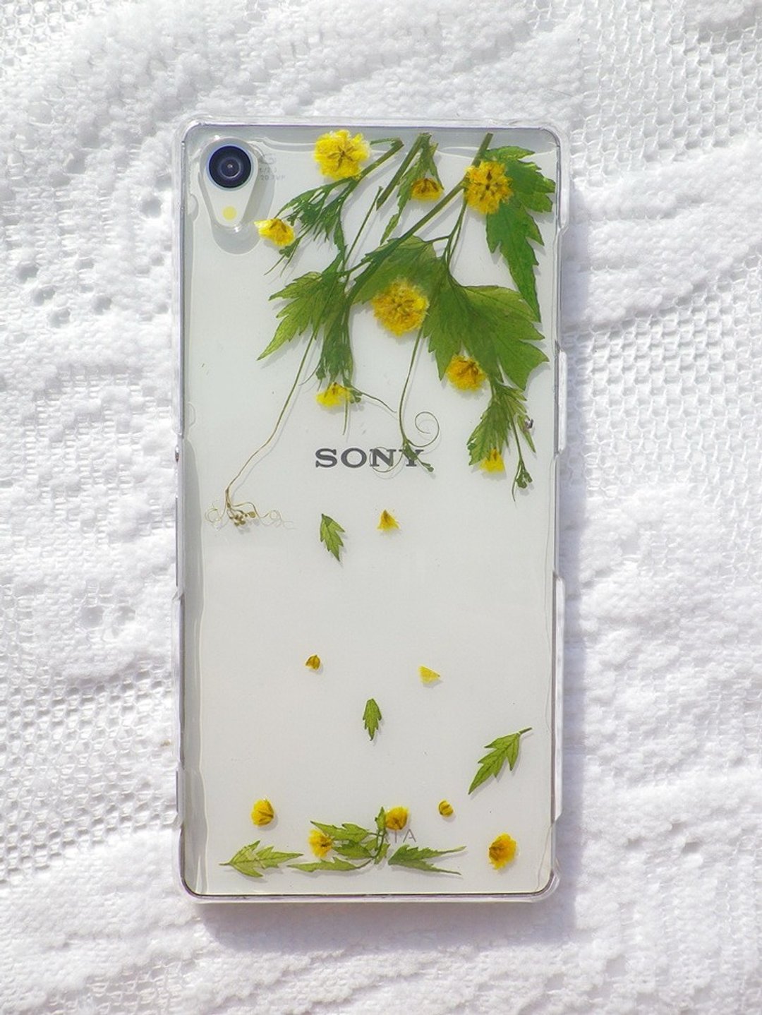Anny's workshop手作手机保护壳，适用于Sony Xperia Z3，花落 (一) - 其他 - 塑料 