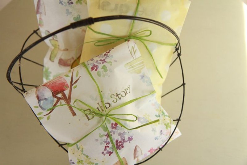 大平口袋-暖黄花园 - 木工/竹艺/纸艺 - 纸 黄色