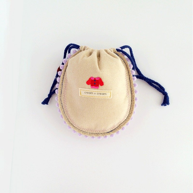 CoCoa olay系列_小红衣束口袋-S(purple) - 化妆包/杂物包 - 其他材质 紫色