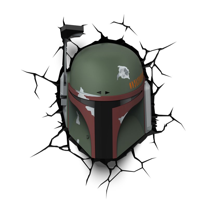 3D Light FX - Star Wars EP7 Series Boba Fett - 3D立体造型灯 星际大战EP7系列 波巴费特 - 灯具/灯饰 - 塑料 绿色