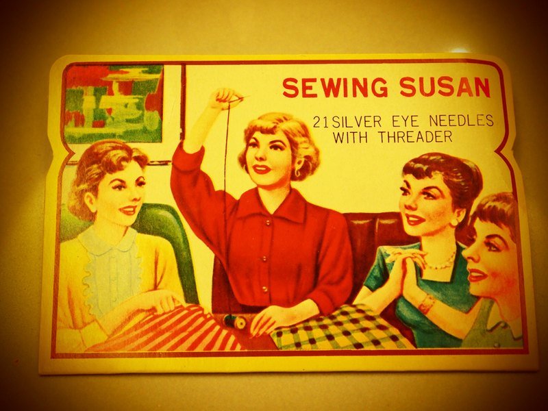 Vintage needle book早期‘日本制’针包 - 其他 - 其他材质 黄色