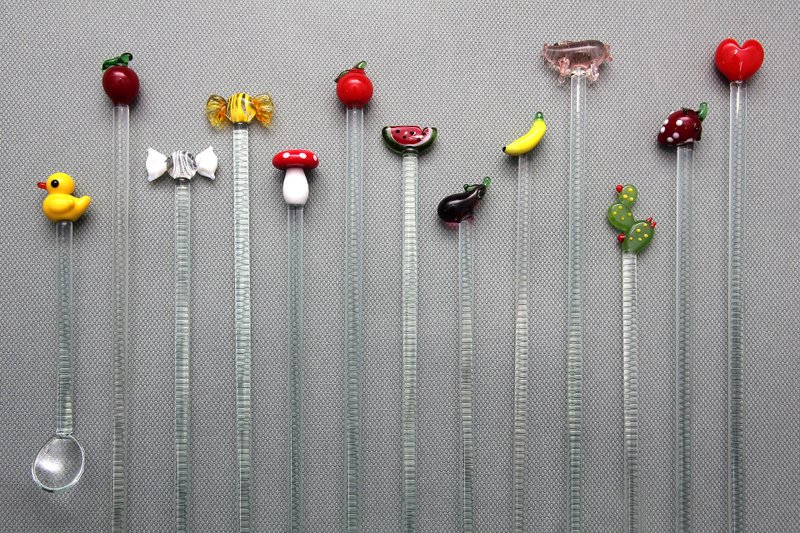 【搅拌棒】水晶玻璃搅拌棒(多支有折扣) - 茶具/茶杯 - 玻璃 