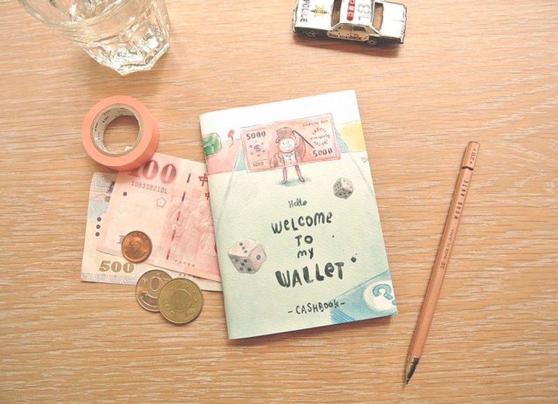 迪梦奇 欢迎叩叩记帐本 [大富翁] - 笔记本/手帐 - 其他材质 蓝色