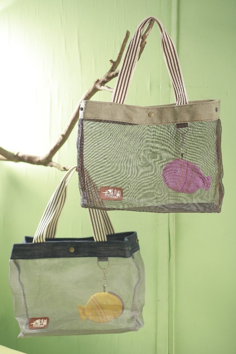 希望袋-手提袋、背袋 - 侧背包/斜挎包 - 塑料 灰色