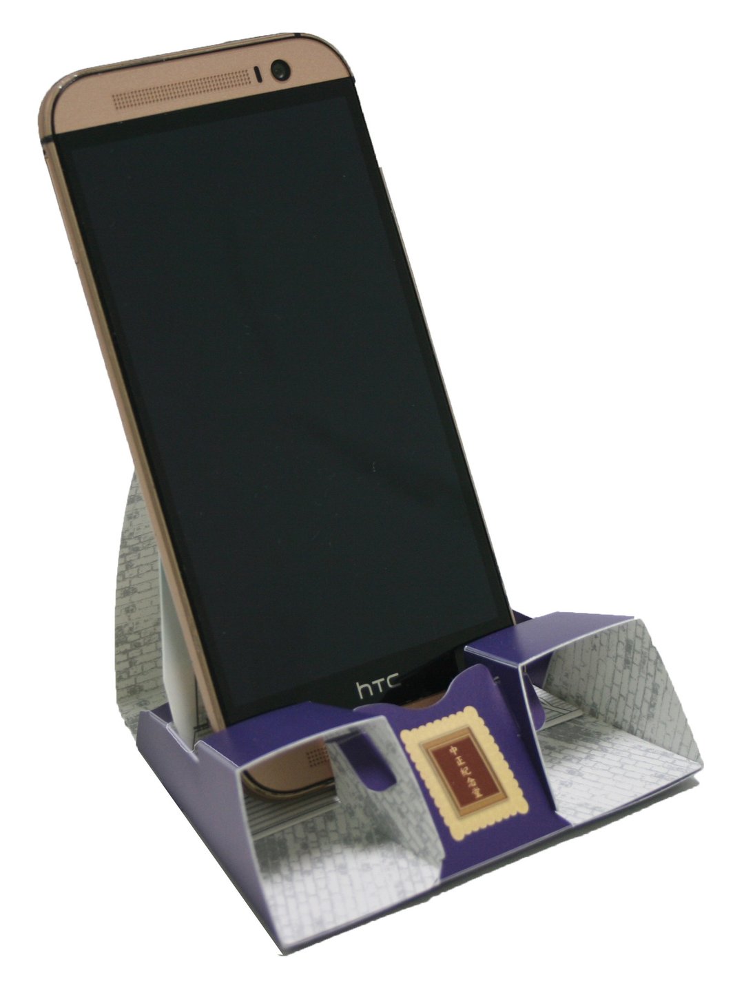Coolphone Eco-Speaker Stand 酷疯免提手机座-中正纪念堂 - 扩音器/喇叭 - 纸 蓝色