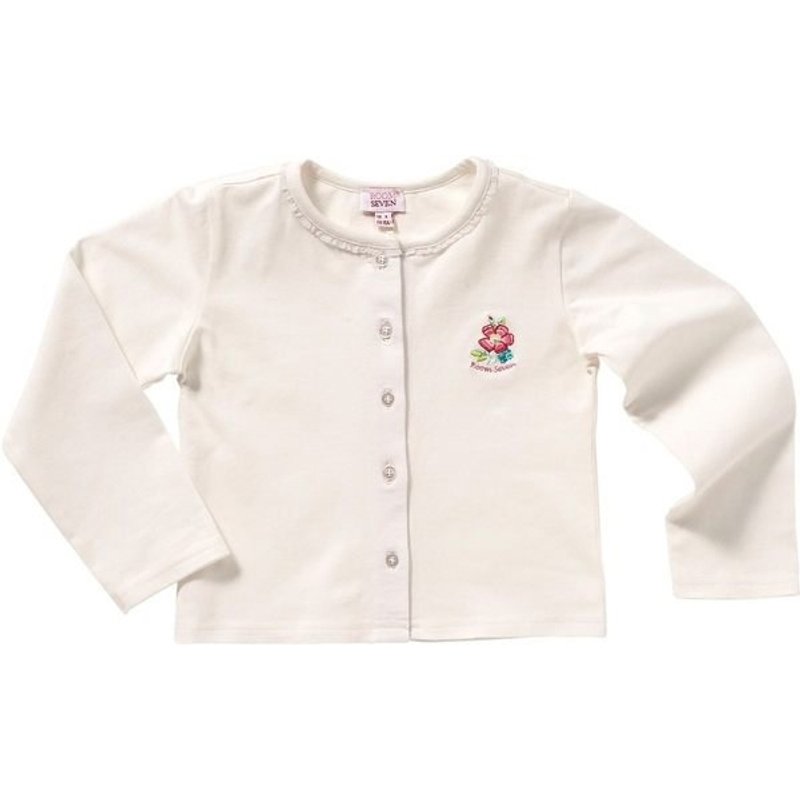 荷兰 Room Seven | 白色长袖刺绣外套 S13GJE021 - 其他 - 棉．麻 白色