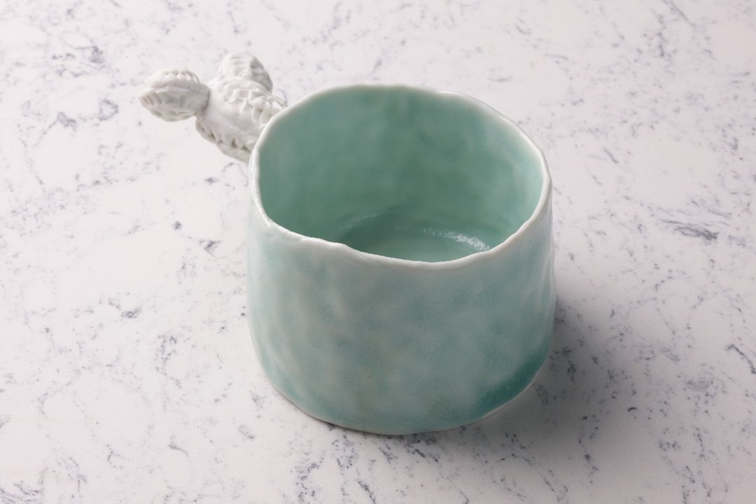 顾上翎　团团花球杯 - 咖啡杯/马克杯 - 其他材质 绿色