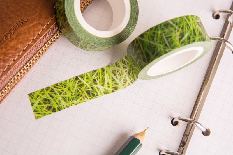 日本和纸胶带 - 朝鲜结缕 - 纸胶带 - 纸 绿色