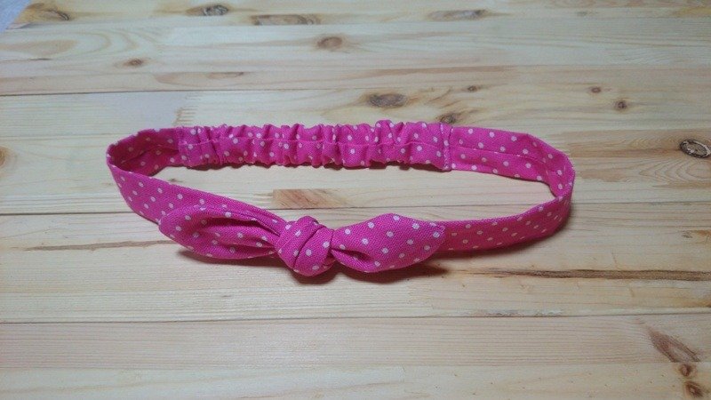 打结小兔耳发带 - 围嘴/口水巾 - 其他材质 