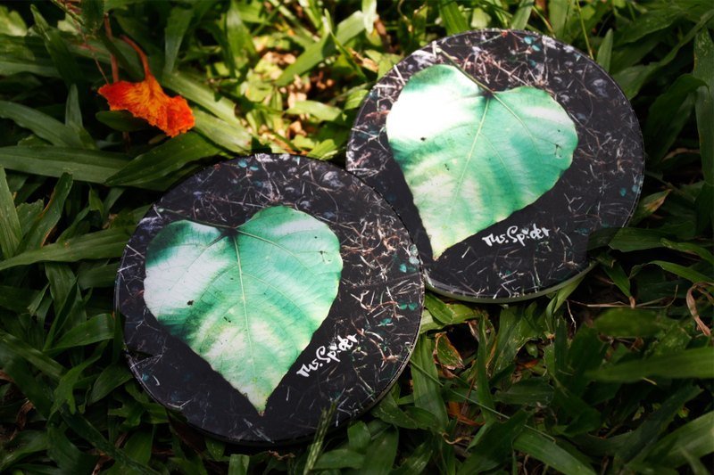 自然说季节。留心陶瓷吸水杯垫 - 杯垫 - 其他材质 多色