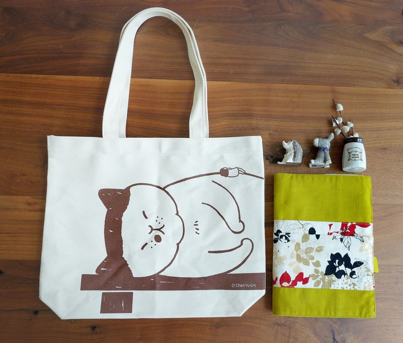 大 大大的帆布包＋邮票贴纸10入  399元免运 - 侧背包/斜挎包 - 其他材质 咖啡色