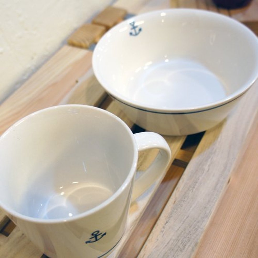 夏日的冰碗与杯 - 咖啡杯/马克杯 - 其他材质 白色