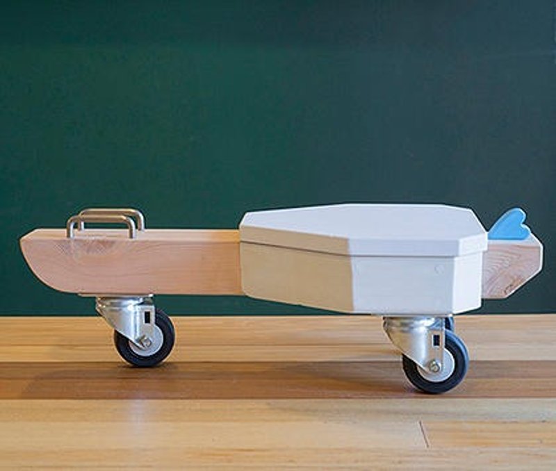 推跑车 (Scroller) - 玩具/玩偶 - 木头 